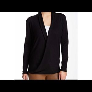 Max Studio Wrap Front Sweater